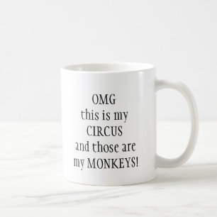 Mug Mon cirque My Monkeys Fun Citation