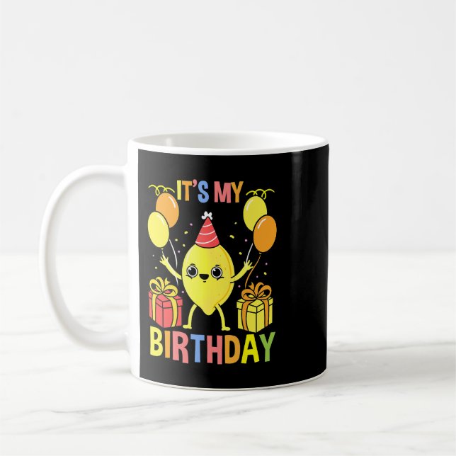 Mug Mon citron d'anniversaire (Gauche)