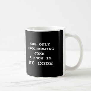Mug MON CODE - plaisanterie de programmation