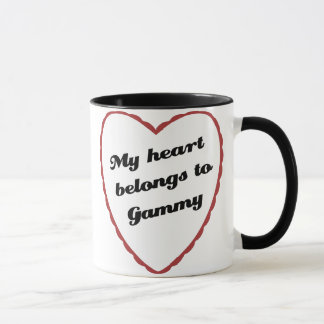 Mug Mon coeur appartient à estropié