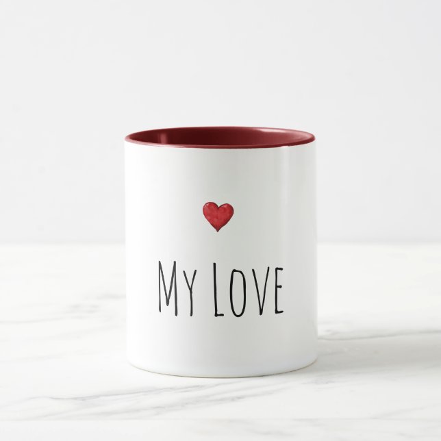 Mug Mon cœur d'amour (Centre)