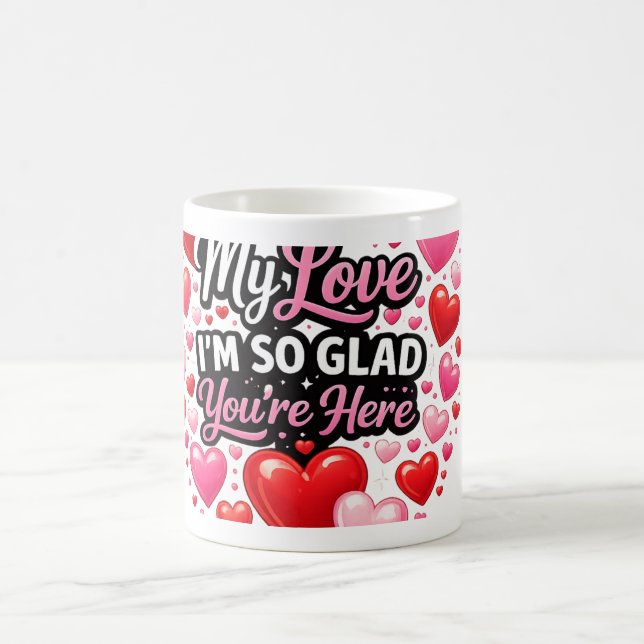 Mug Mon cœur est à vous pour toujours Saint-Valentin A (Centre)