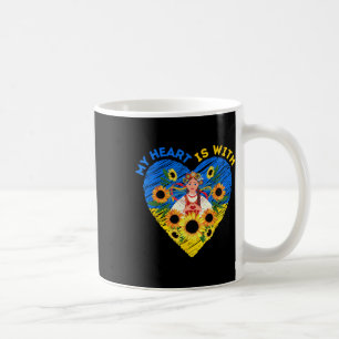 Mug Mon cœur est avec l'Ukraine