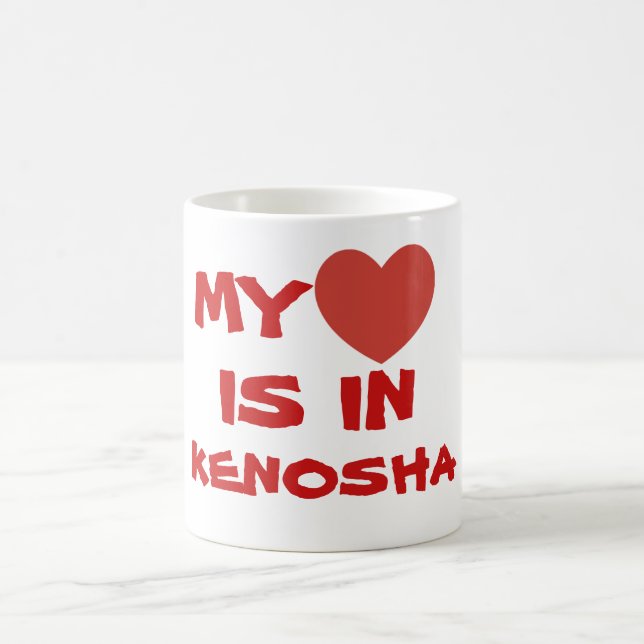 MUG MON COEUR EST DANS KENOSHA (Centre)