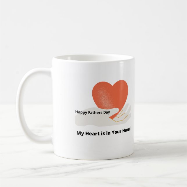 Mug Mon coeur est entre vos mains (Gauche)