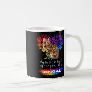 Mug Mon Coeur Est Tenu Par Les Pattes D'Un Chat Du Ben