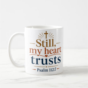 Mug Mon cœur fait toujours confiance à l'encouragement