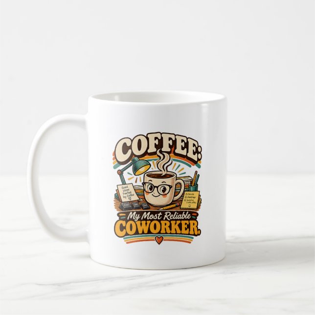 Mug Mon collègue le plus fiable (Gauche)