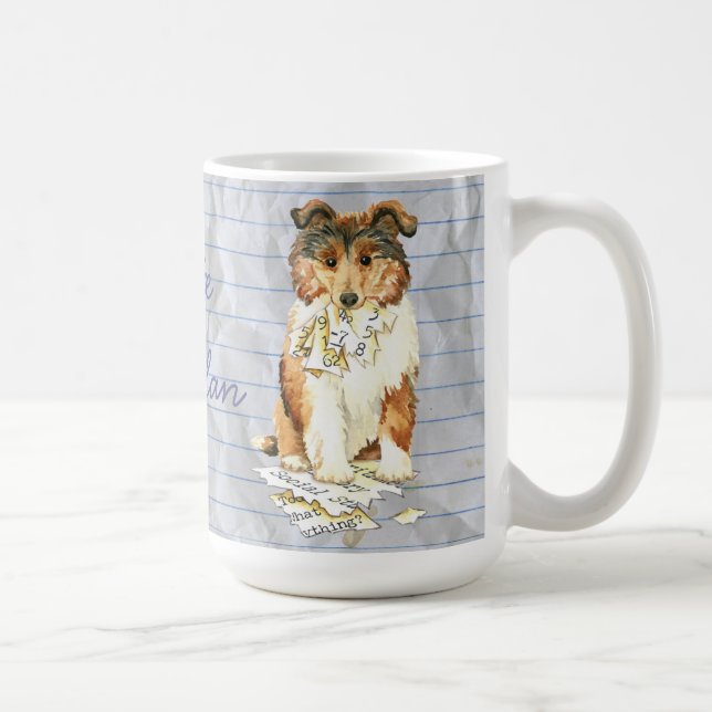Mug Mon colley a mangé mon plan de cours (Droite)