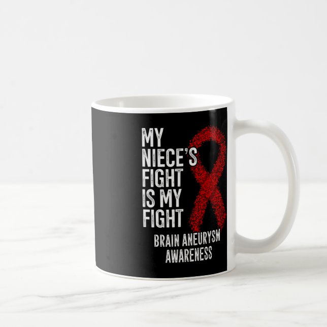 Mug Mon combat de nièce est mon concours d'neurysme cé (Droite)