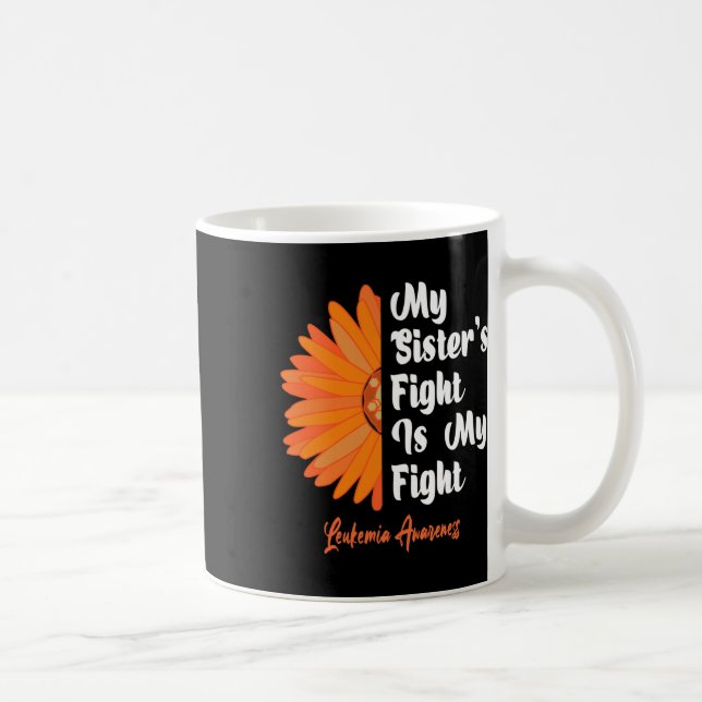 Mug Mon combat de soeur est ma lutte contre la leucémi (Droite)