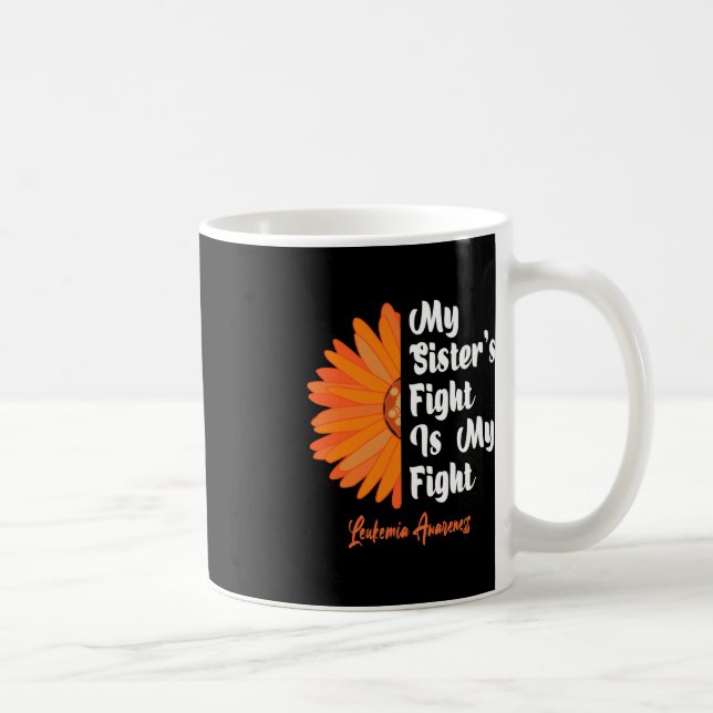 Mug Mon combat de soeur est ma lutte contre la leucémi (Droite)