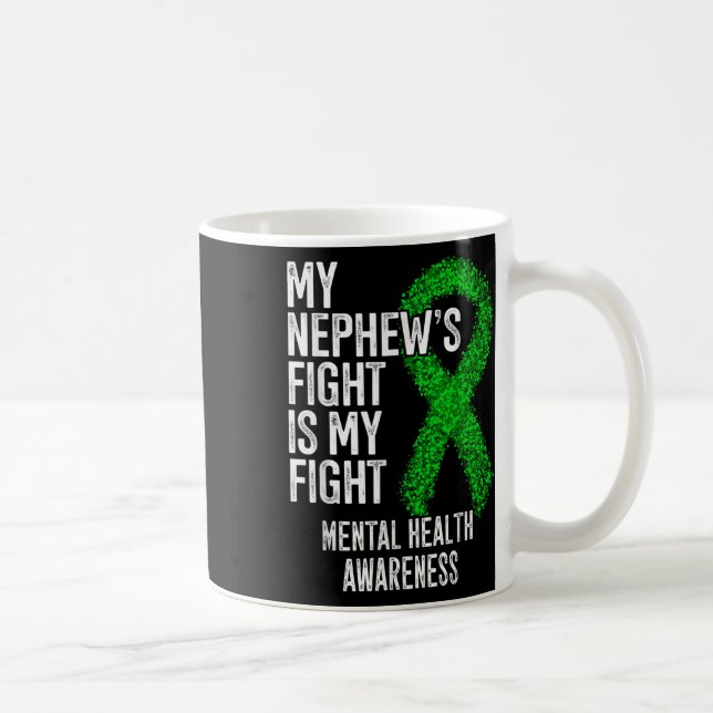 Mug Mon combat Nephews est mon combat pour la santé me (Droite)