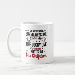 Mug Mon copain est super génial et je suis chanceux de
