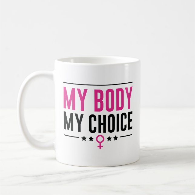 Mug Mon corps Mon choix (Gauche)