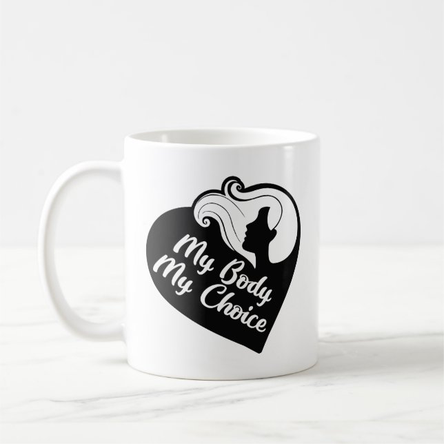 Mug Mon corps Mon choix (Gauche)