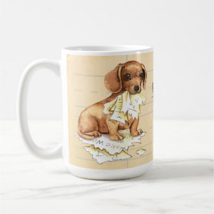 Mug Mon Dachshund a mangé mes devoirs