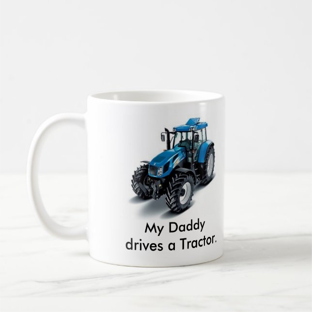 Mug Mon Daddydrive un tracteur (Gauche)
