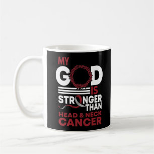 Mug Mon Dieu Est Plus Fort Que La Conscience Du Cancer
