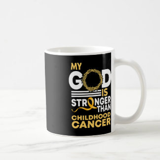 Mug Mon Dieu Est Plus Fort Que Le Cancer De L'Enfance