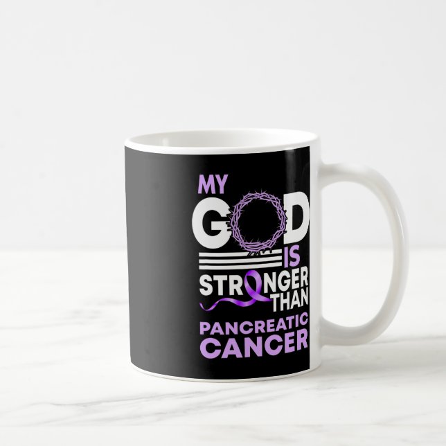 Mug Mon Dieu Est Plus Fort Que Les Acteurs Du Cancer D (Droite)