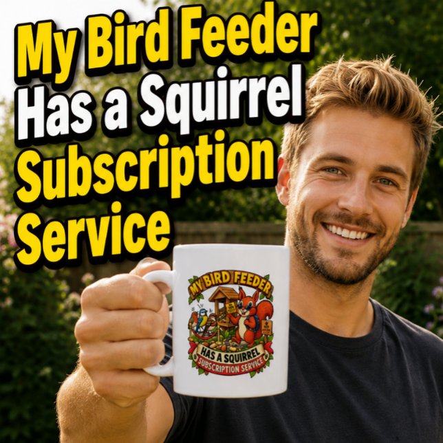 Mug Mon Distributeur De Nourriture Pour Oiseaux A Un É (Créateur téléchargé)