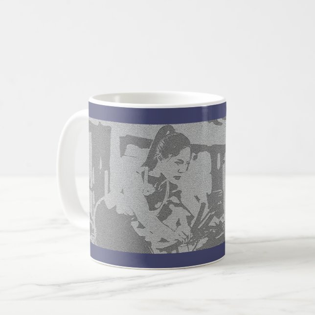 Mug Mon entraîneur de spinning préféré (Devant gauche)