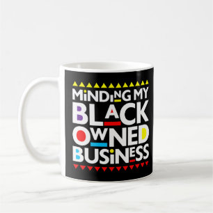 Mug Mon entreprise noire Histoire africaine Mois Fiert