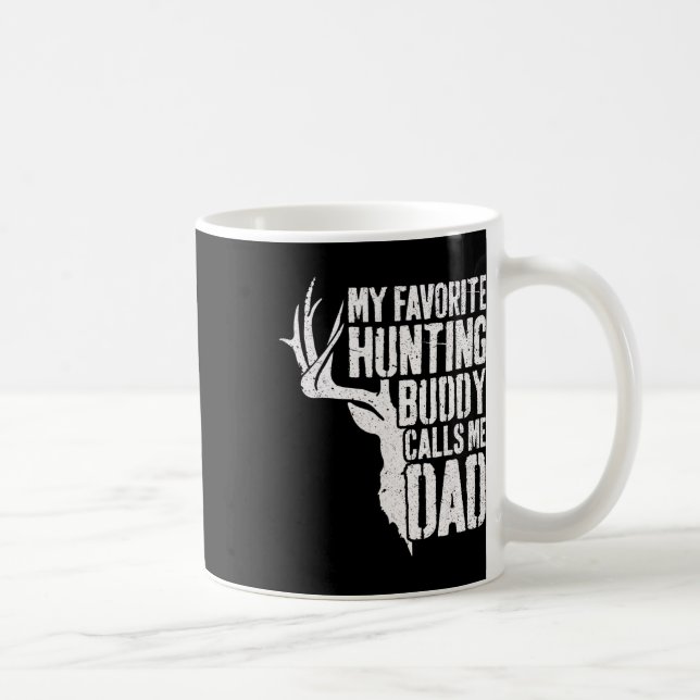 Mug Mon Épouse De Chasse Favorite M'Appelle Papa Deer  (Droite)