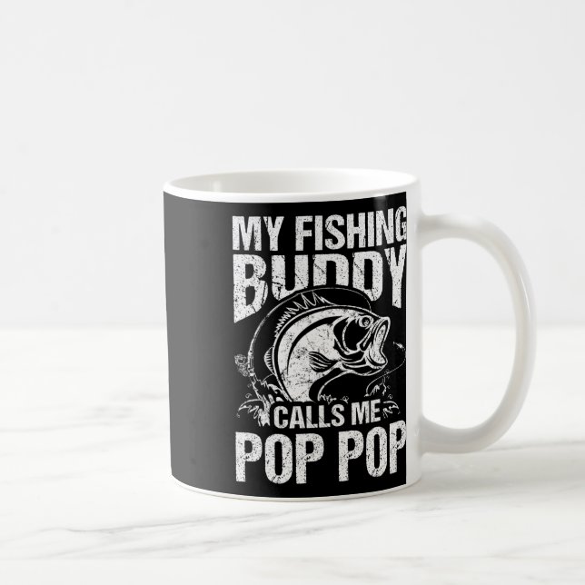 Mug Mon Époux De Pêche M'Appelle Pop Pop Fête des père (Droite)
