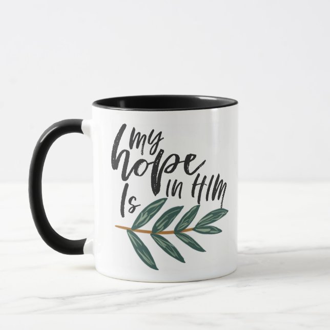 Mug Mon espoir est en lui (Gauche)