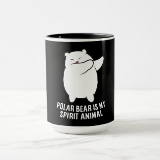 Mug Mon Esprit Animal Polaire Ours Mélange Ours Polair