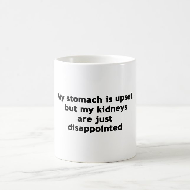 Mug Mon Estomac Est En Désordre (Centre)