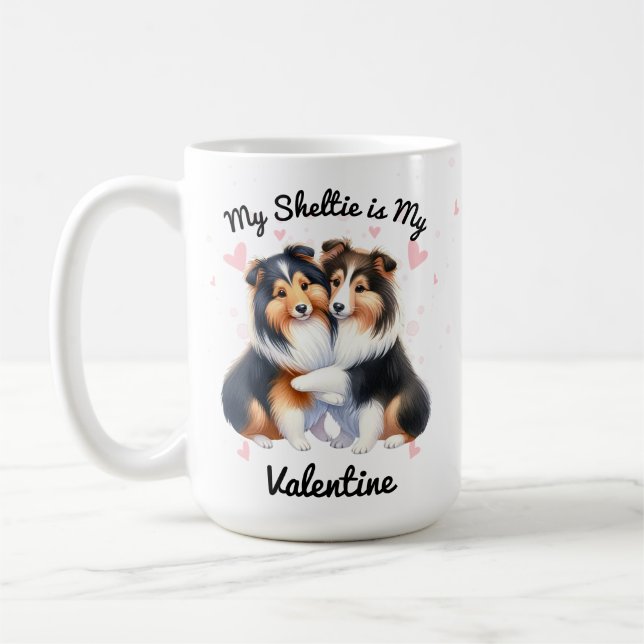 Mug Mon étagère est ma Saint Valentin (Gauche)