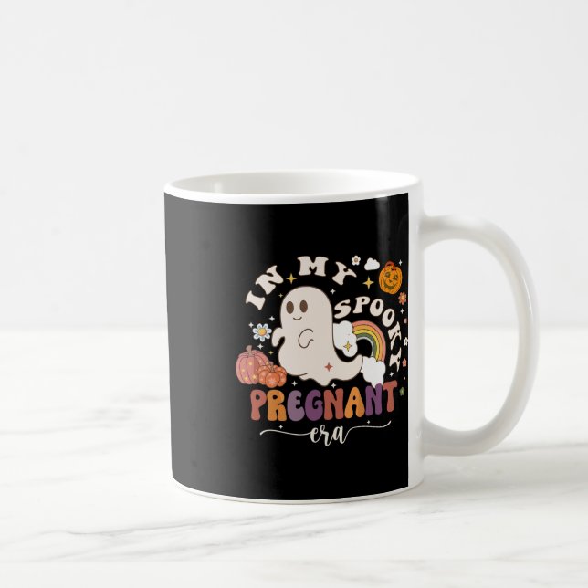 Mug Mon Fantôme d'époque enceinte Éffrayante Halloween (Droite)