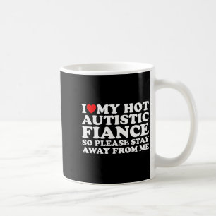 Mug Mon fiancé autiste, soutien à la sensibilisation à