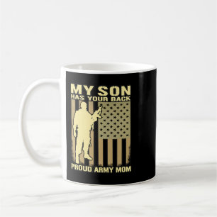 Mug Mon Fils A Votre Dos 2Fier Armée Maman Moth Milita