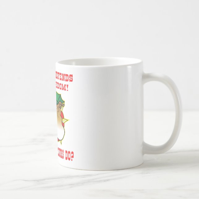 Mug Mon fils défend notre liberté ce qui fait le vôtre (Droite)