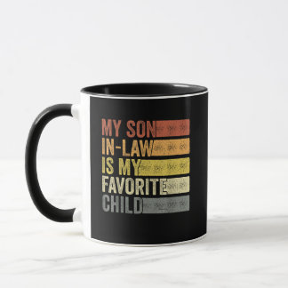 Mug Mon Fils En Droit Est Ma Famille Favorite Enfant D