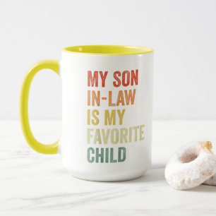 Mug Mon Fils En Droit Est Ma Famille Favorite Enfant D
