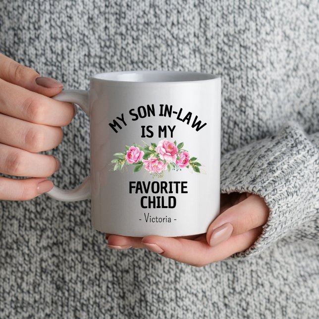 Mug Mon Fils En Droit est Mon Enfant Favori Mère En Dr (Créateur téléchargé)