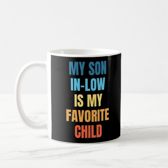 Mug Mon Fils En Droit Est Mon Enfant Préféré (Gauche)