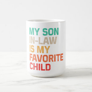 Mug Mon Fils En Droit Est Mon Enfant Préféré