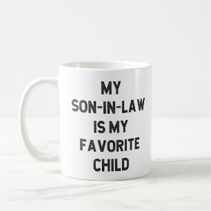 Mug Mon Fils En Droit Est Mon Enfant Préféré
