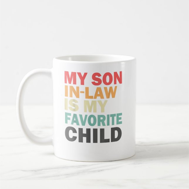 Mug Mon Fils En Droit Est Mon Humour Favori De Famille (Gauche)