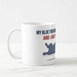 Mug Mon Frenchie est Dramatique Drôle Bouledogue Franç
