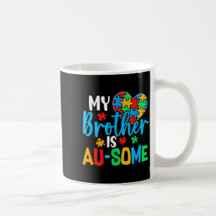 Mug Mon frère est au-Some Sensibilisation à l'autisme