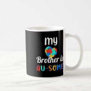 Mug Mon Frère Est Au-some Sensibilisation sur l'autism