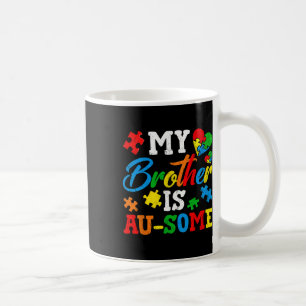 Mug Mon Frère Est Au-some Sensibilisation sur l'autism
