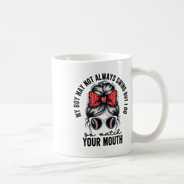 Mug Mon Garçon Ne Chante Peut-Être Pas Toujours, Mais  (Droite)